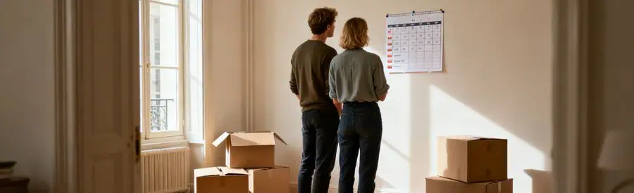 Guide déménagement : préparation et planification dans un appartement français