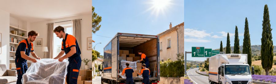 Organiser son Déménagement vers le Sud Préparer un déménagement longue distance vers le sud de la France