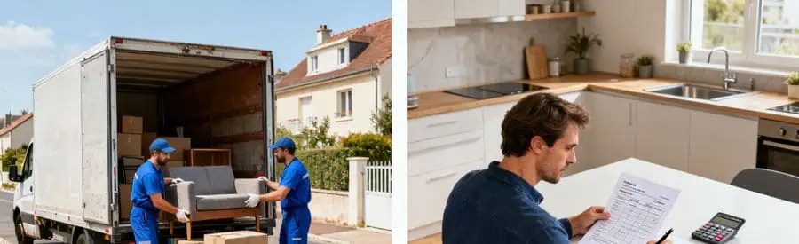 Comparatif des prix d'un déménagement Melun selon le volume et la distance