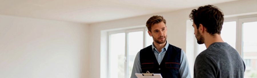 Choisir Son Débarrasseur Choisir un débarrasseur : professionnel présentant un devis détaillé au client