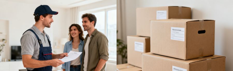 Tarif déménagement par volume Estimation du tarif d'un déménagement selon le volume de cartons